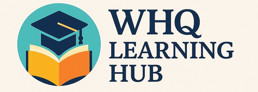WHQ Learning Hub Logo